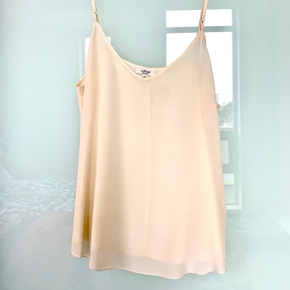 Wilfred Size M Spaghetti Strap Tank / Camisole